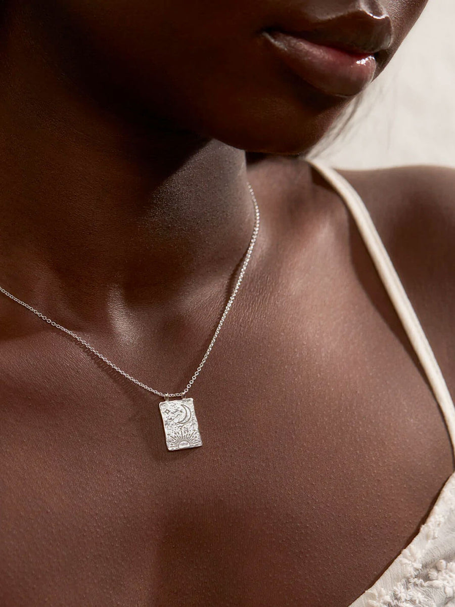 Celestial Wanderer Necklace Sterling Silver – Meadow Store Australia