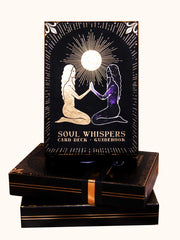 Soul Whispers Card Deck in Black Box with Gold Foiled Details