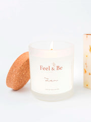 Feel and Be Zen Soy Candle Lavender and Ylang Ylang Meadow Store