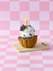 Felt Oreo Cupcake Toy