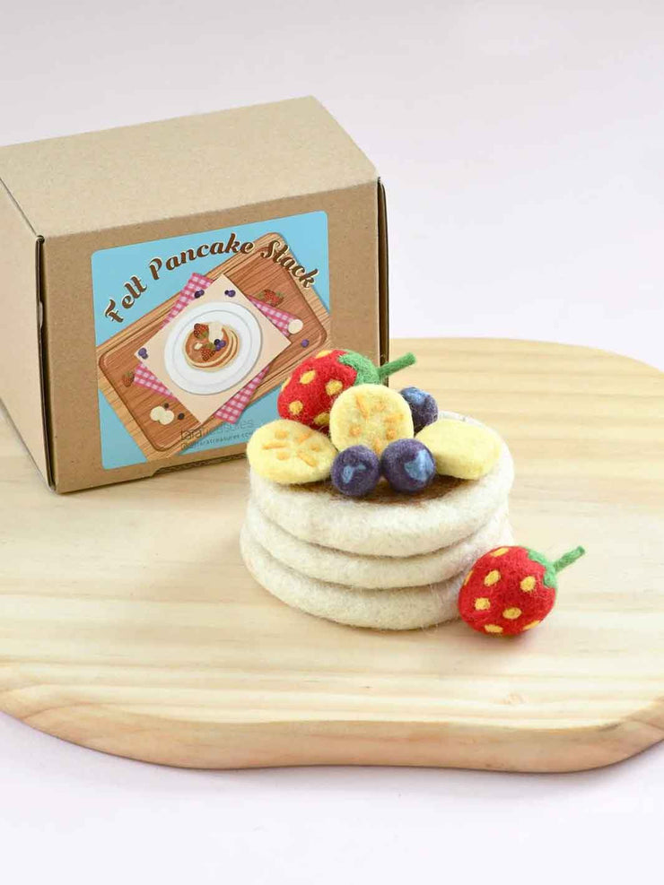 Felt Pancake Stack Toy Set