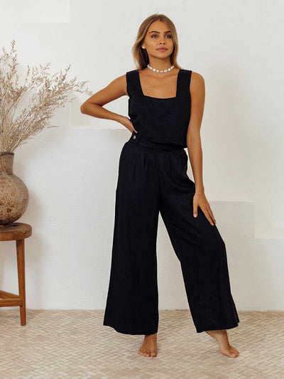 Free the Label Monaco Pants Black Meadow Store