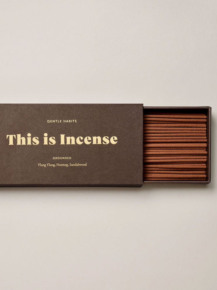 Gentle Habits Grounded This is Incense Sticks Meadow Store