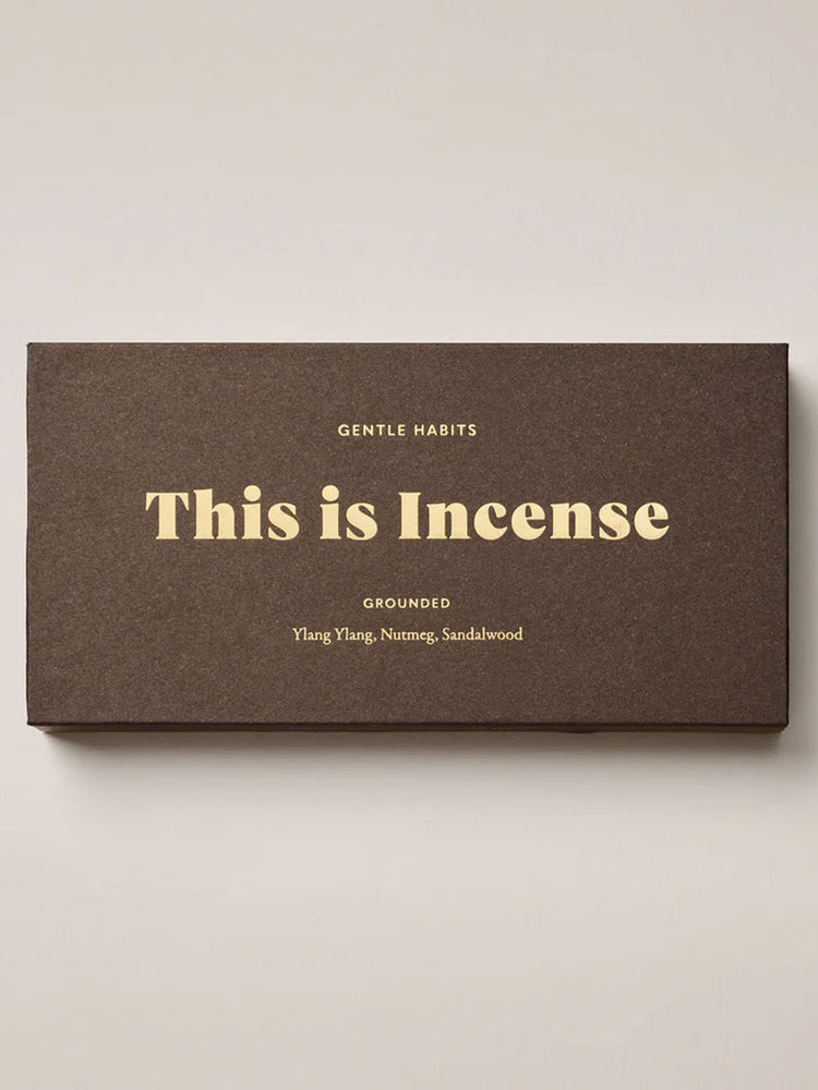 Gentle Habits Grounded This is Incense Sticks Meadow Store