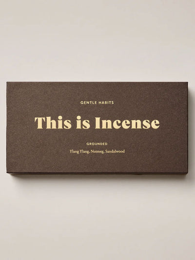 Gentle Habits Grounded This is Incense Sticks Meadow Store