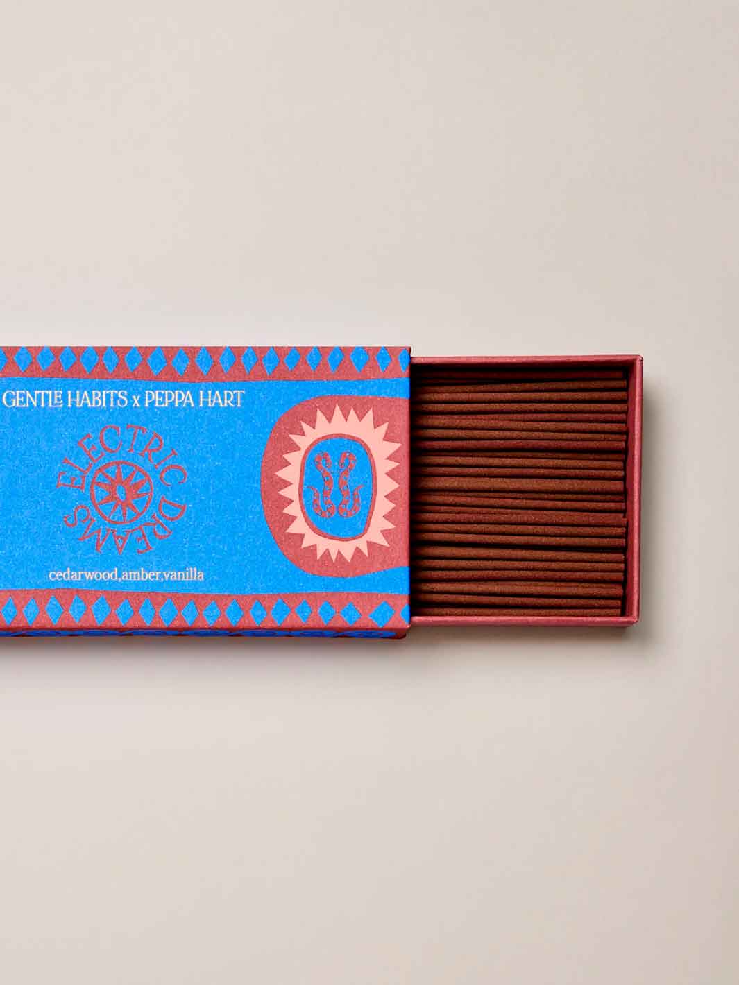 Gentle Habits Peppa Hart Electric Dreams Incense Sticks Meadow Store