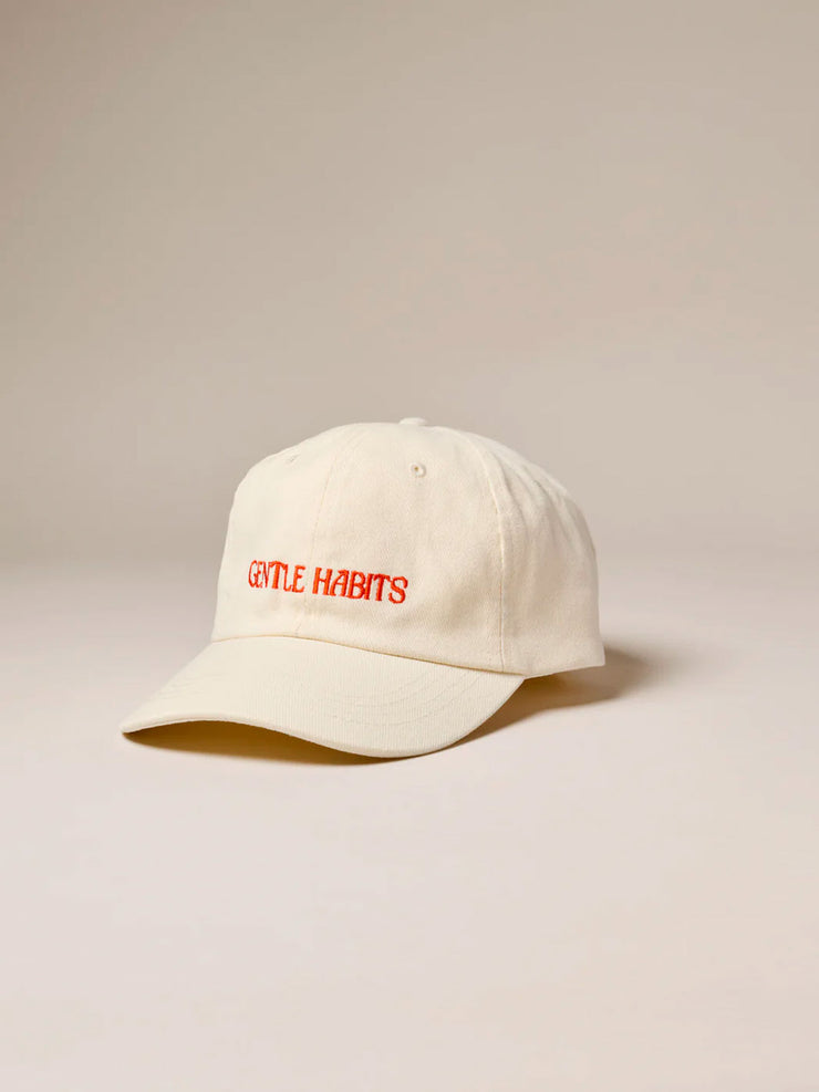 Gentle Habits Positive Outcomes Dad Cap Cream Red Meadow Store