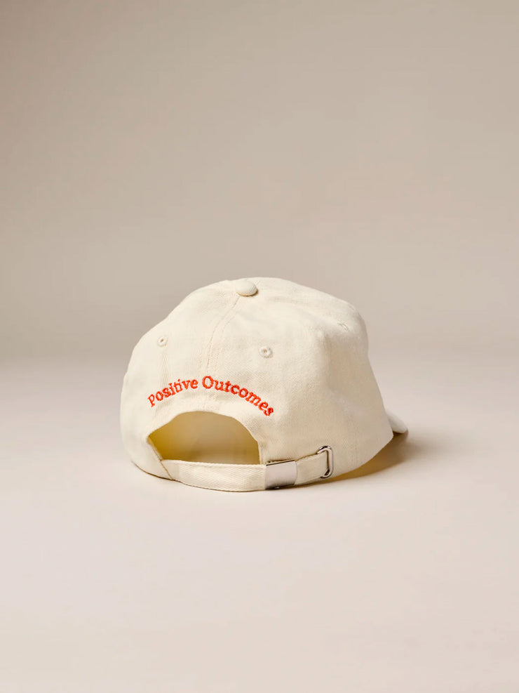 Gentle Habits Positive Outcomes Dad Cap Cream Red Meadow Store
