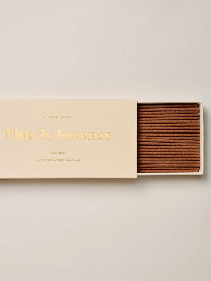 Gentle Habits This is Incense Sticks Boxed Connect