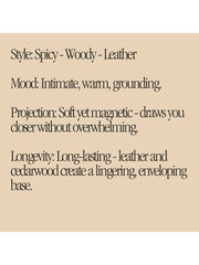 Gentle Habits This is Incense Scent Notes