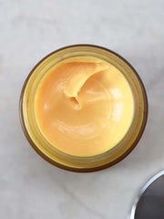 Gracious Minds Herbal Gold Rich Night Cream Glass Jar Metal Lid Turmeric and Marigold Meadow Store