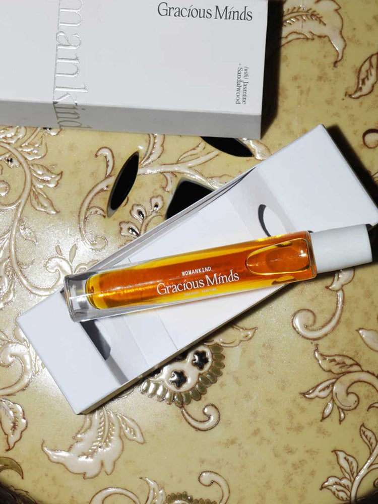 Gracious Minds Womankind Eau De Parfum Roller Bottle with White Box Meadow Store
