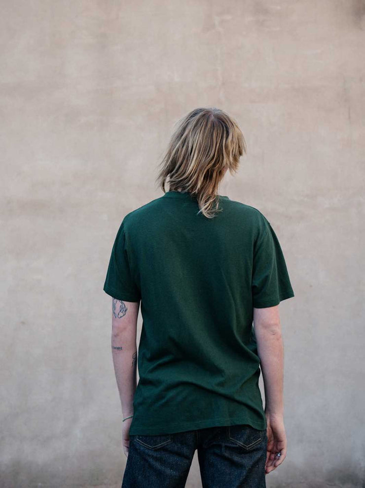 Hemp Clothing Australia Hemp Cotton Tee Shirt Eden Green