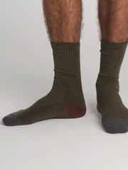 Hemp Clothing Australia Crew Socks Military Meadow Store