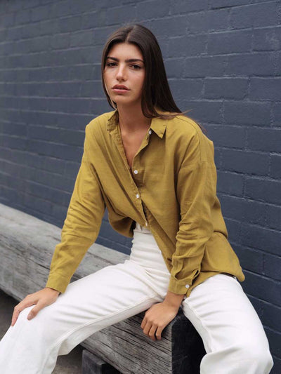 Hemp Clothing Australia Stirling Shirt Willow Meadow Store