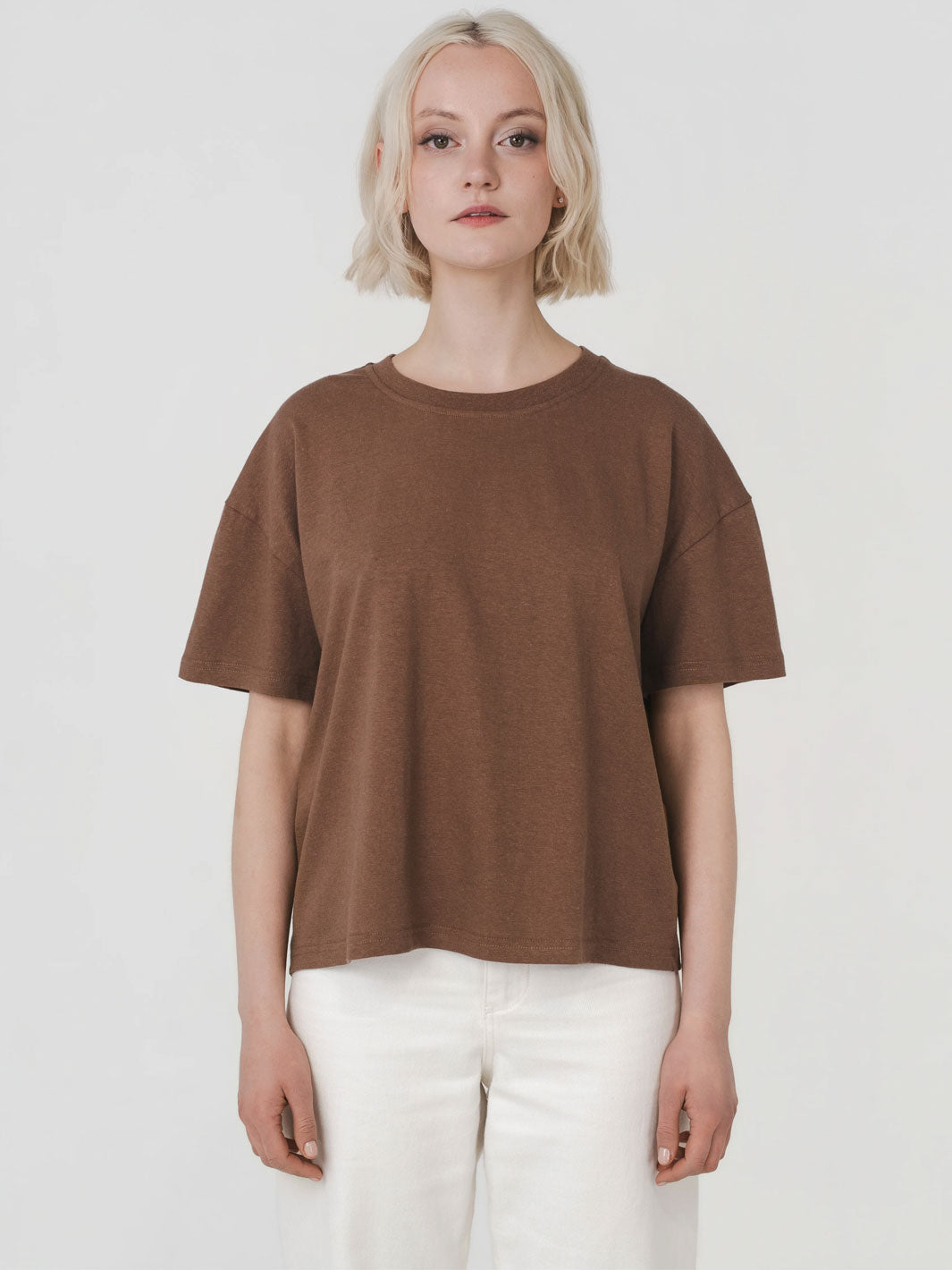 Hemp Clothing Australia Boxy Tee Coconut Meadow Store