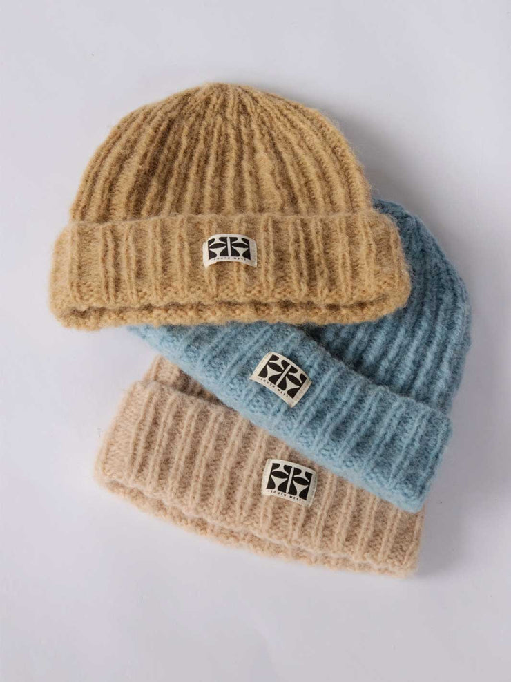 Hobo and Hatch Arose Beanie Caramel, Sky and Biscuit  Meadow Store