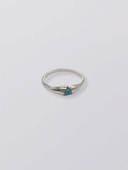 Azure Ring Turquoise Silver