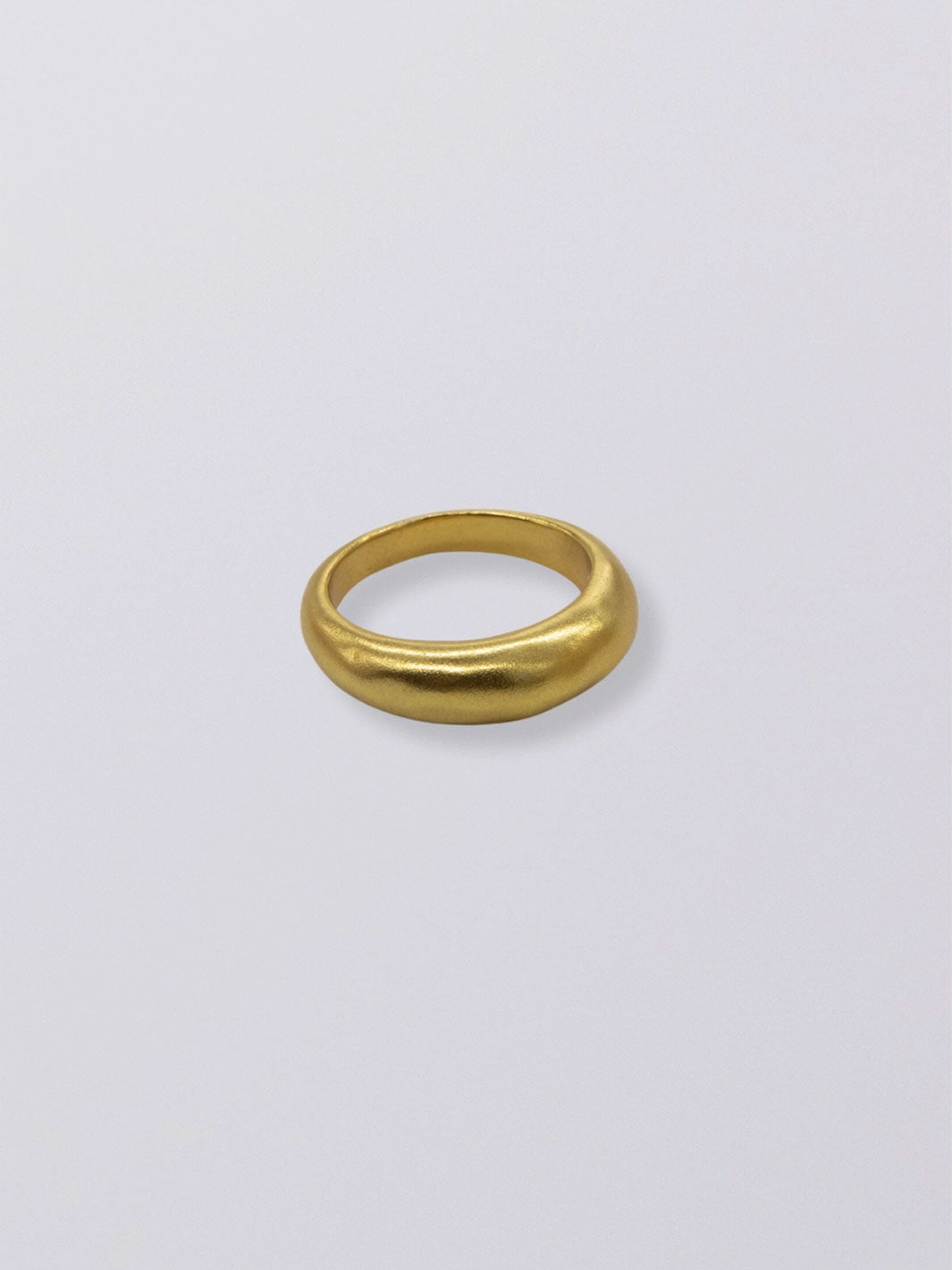 Hobo and Hatch Grace Chunky Matte Gold Ring Meadow Store