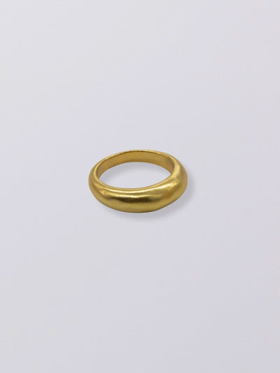 Hobo and Hatch Grace Chunky Matte Gold Ring Meadow Store