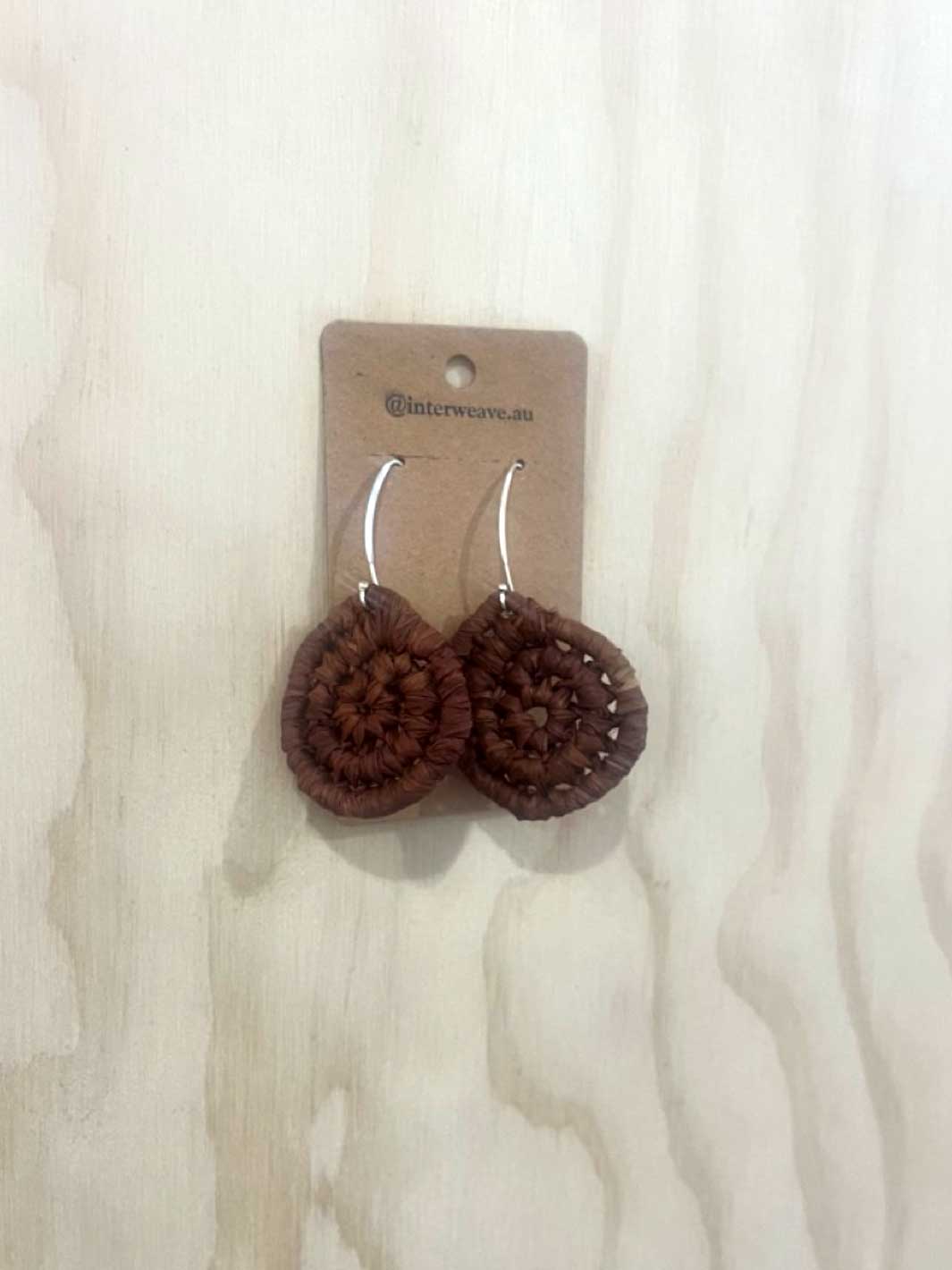 Woven Rounds Earrings
