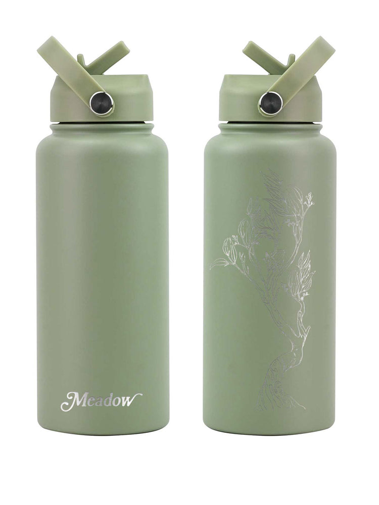 Meadow Store Snow Gum Embossed Water Bottles 