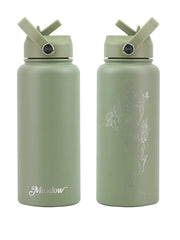 Meadow Store Snow Gum Embossed Water Bottles 