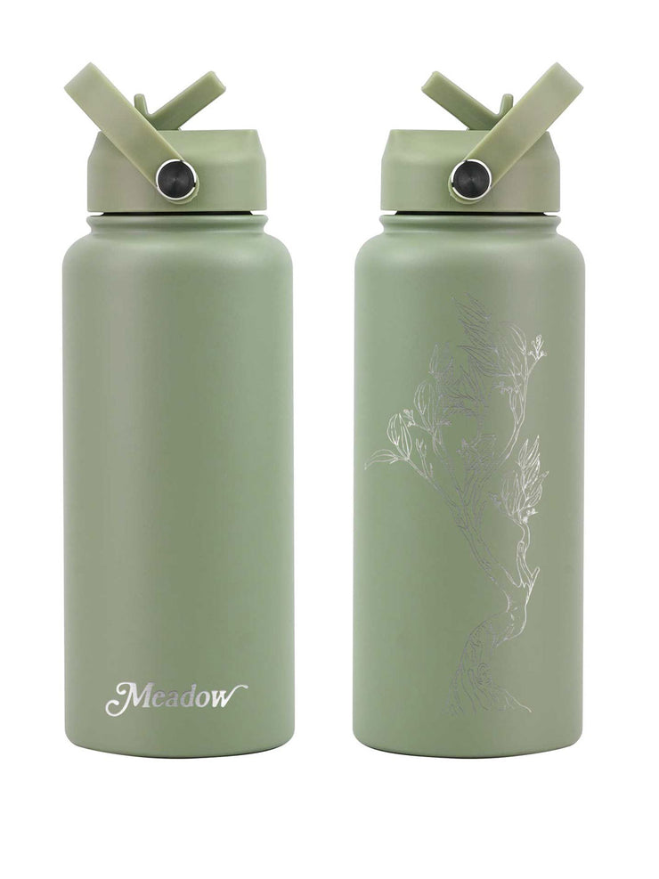 Meadow Store Snow Gum Embossed Water Bottles 