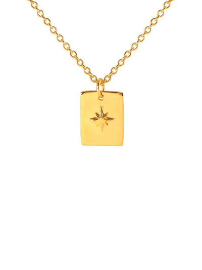 Midsummer Star Celestial Medallion Necklace Gold Meadow Store