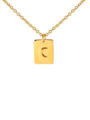 Midsummer Star Celestial Medallion Necklace Gold Meadow Store