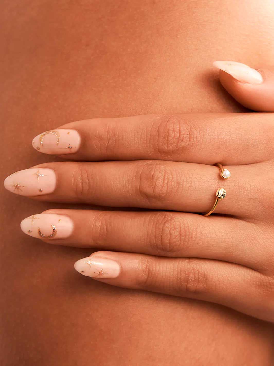 Midsummer Star Venus Pearl Ring Gold Meadow Store