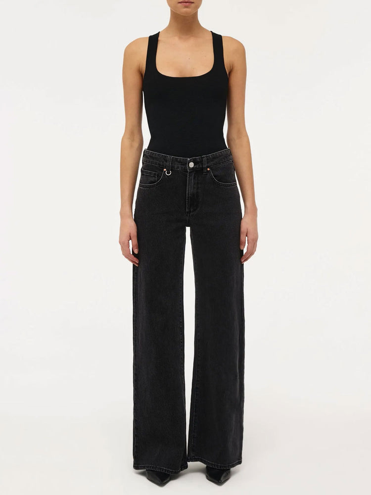 Neuw Denim Eva Wide Jeans French Black Meadow Store Front