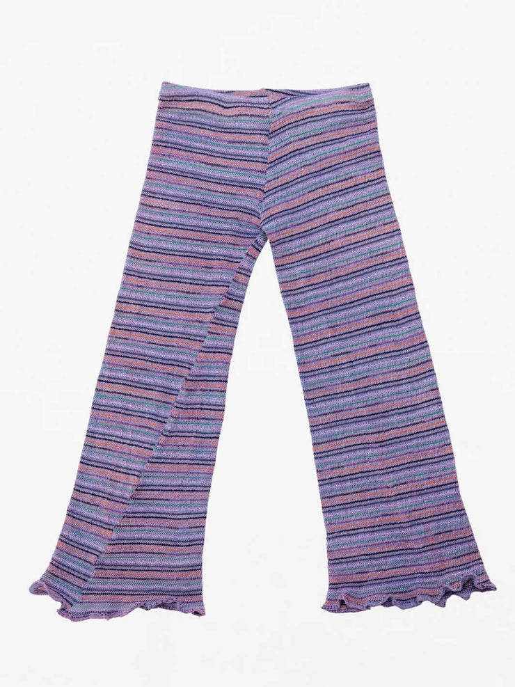 Kids Pixie Striped Pants Lilac