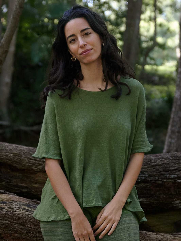 Orbit the Label Nita Top Olive Green Meadow Store 