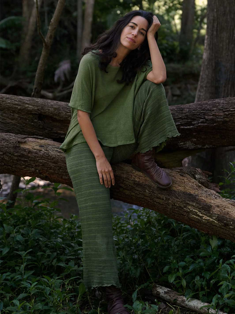 Orbit the Label Nita Top Olive Front Meadow Store