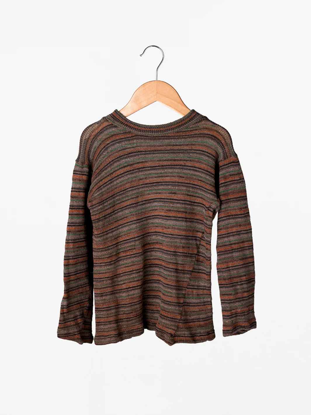 Pixie Stripe Sweater Cocoa