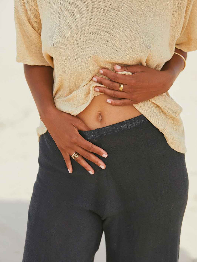 Orbit the Label Serena Pants Charcoal Meadow 