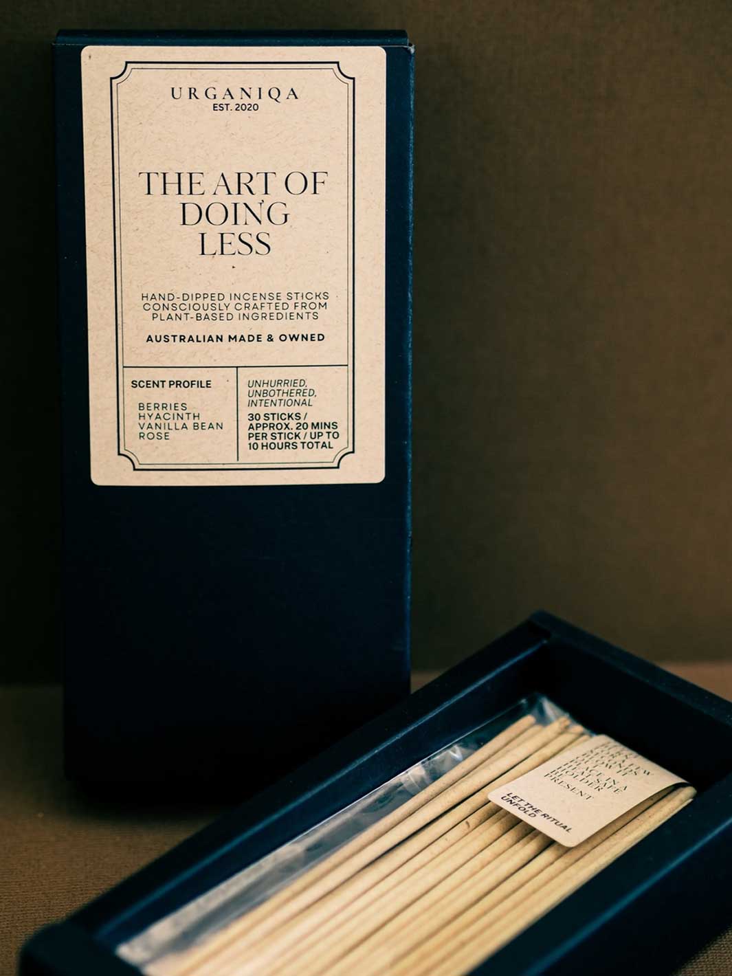 The Art Of Doing Less Incense