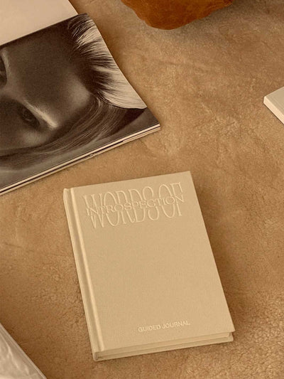 Words of Introspection Journal Cream Meadow Store