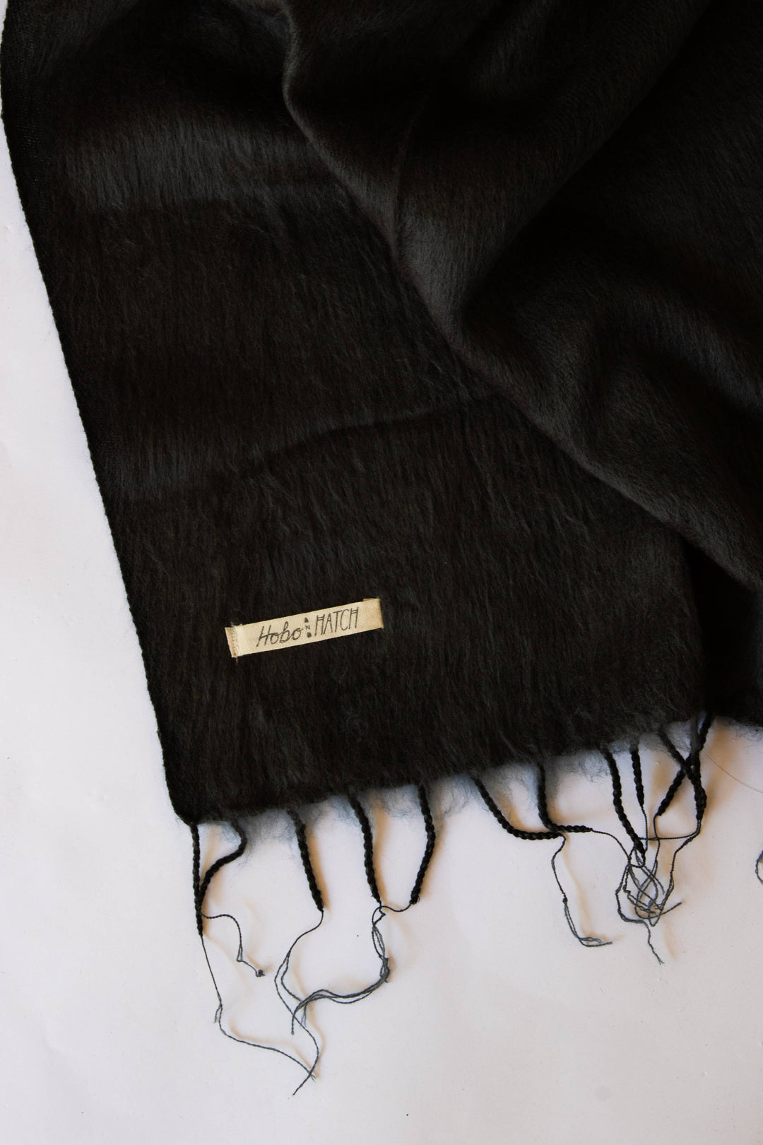 Fringe Scarf Shawl Wrap Jett
