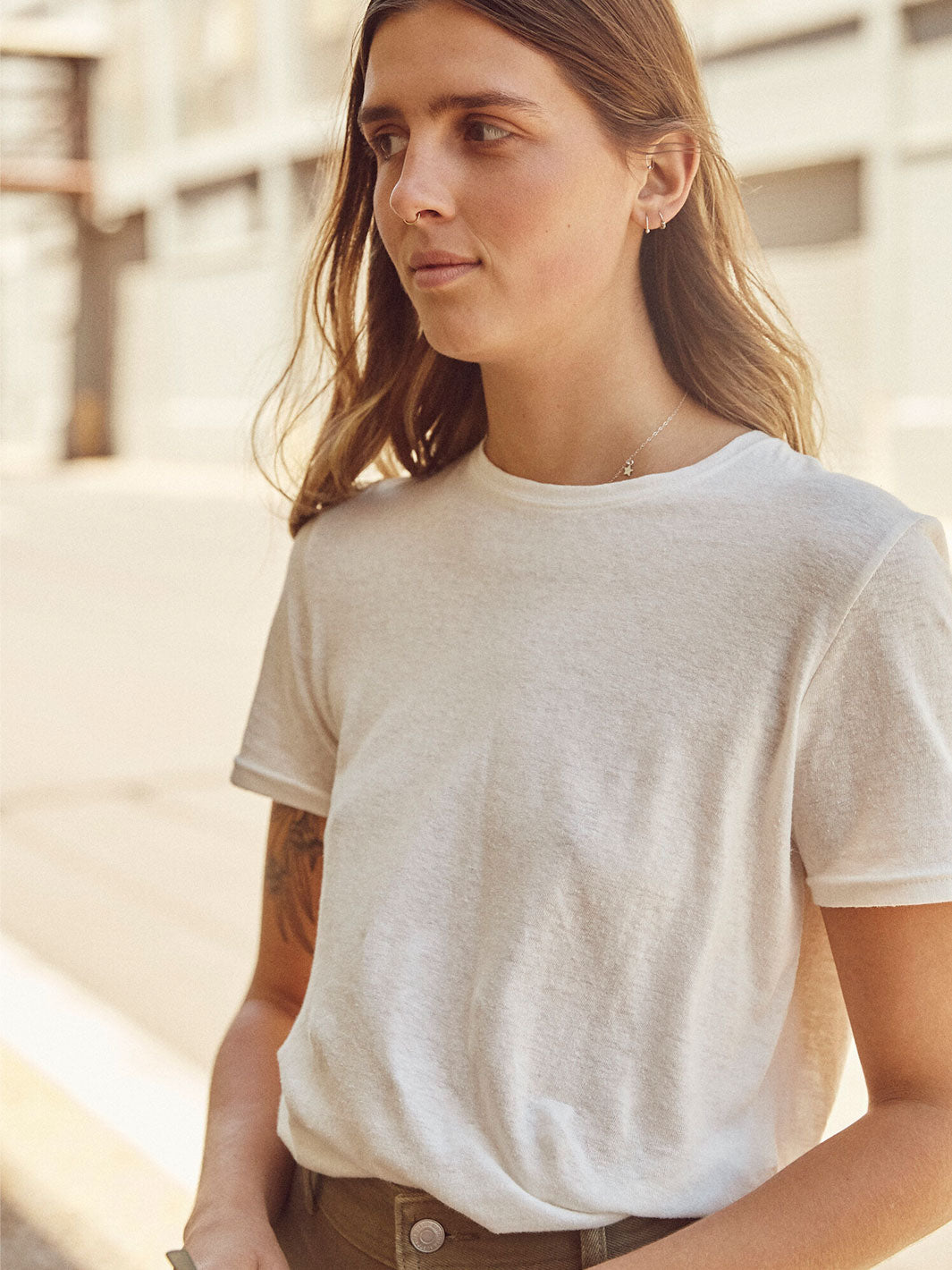 Hemp Clothing Australia Classic Tee Natural