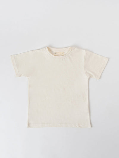 Hemp Clothing Australia Kids Hemp Tee Natural