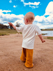 Hemp Clothing Australia Hemp Kids Tee Natural