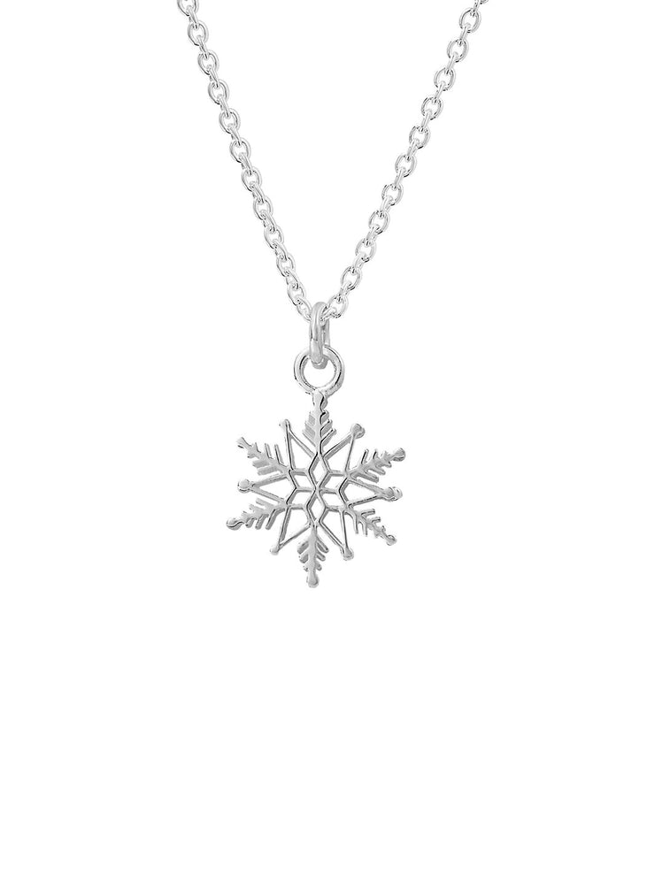 Winter Solstice Snowflake Necklace