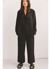 Solacer Boilersuit Black